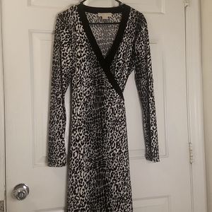 Leopard Wrap Dress